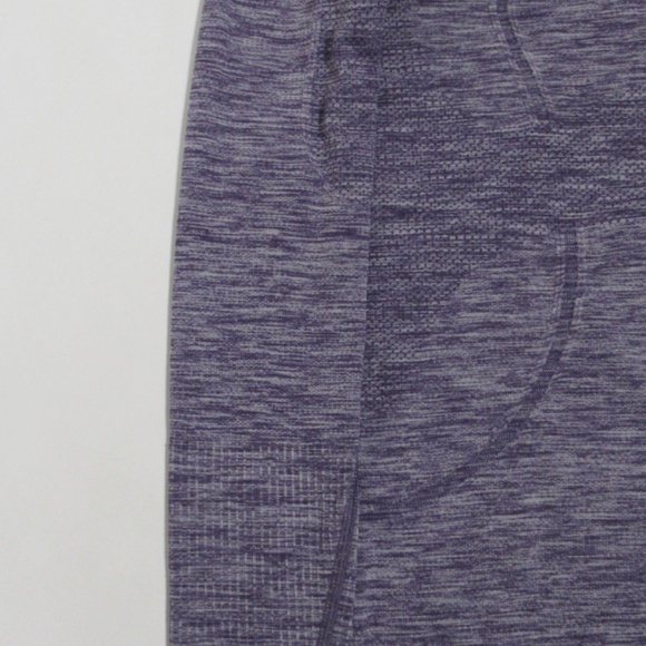 Lululemon Run Swiftly Tech Long Sleeve Crew Space Dye Heathered Cadet Blue 6 - Picture 4 of 12